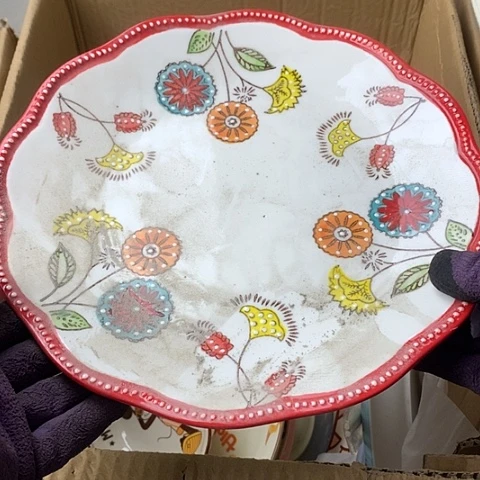 盘陶瓷制品满25拼单发货默认微瑕