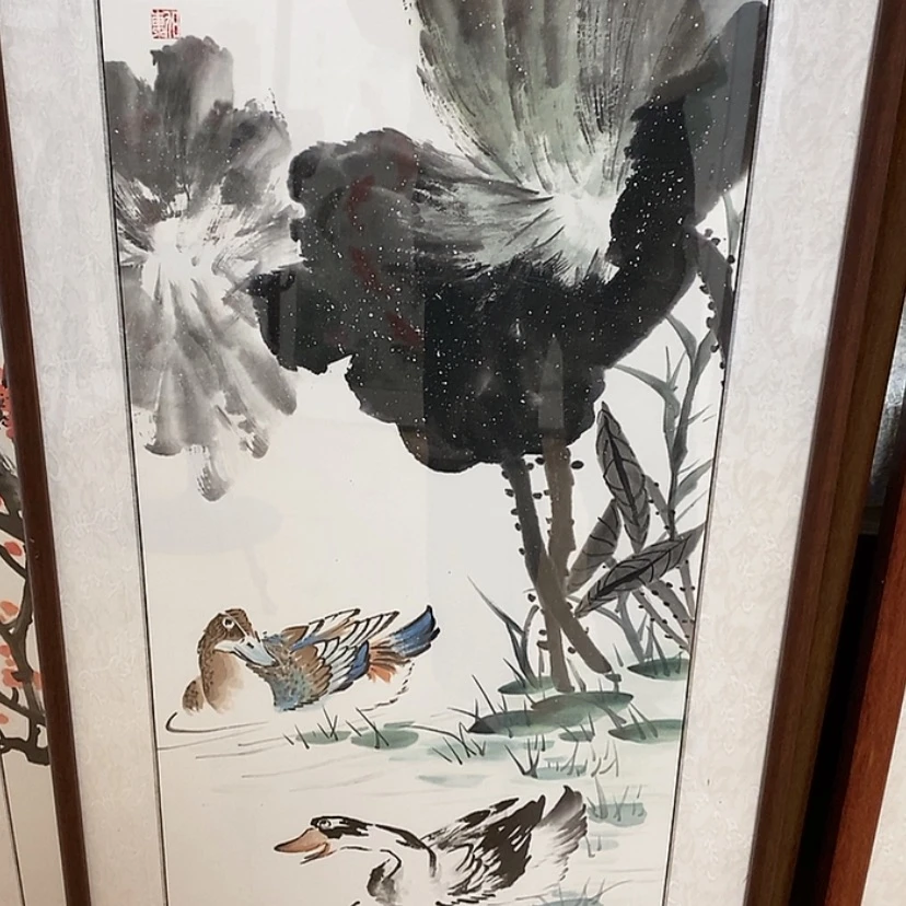 【闪购商品】国画手绘国画带框138.45