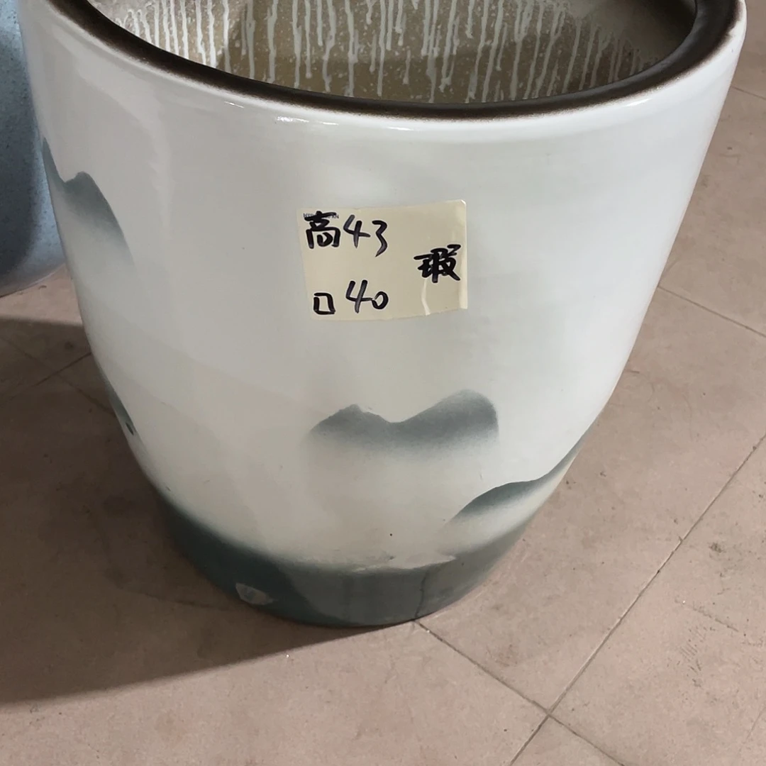 低山水画特大号搭配托盘微瑕