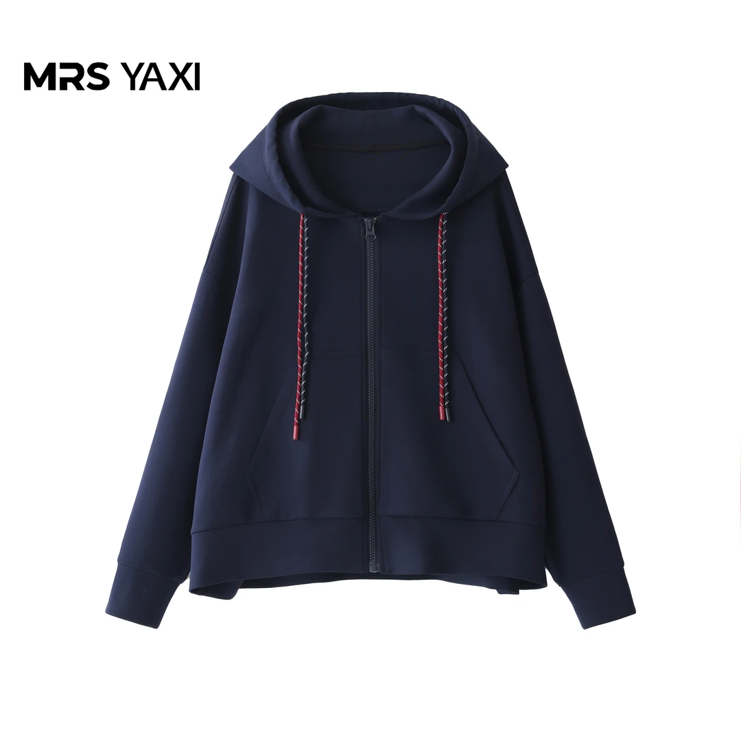 Mrsyaxi纯色抽绳休闲运动套装YX5073125