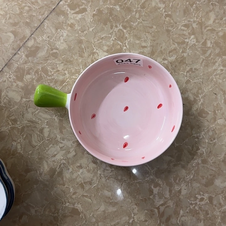 新骨瓷陶瓷碗047手把碗一个