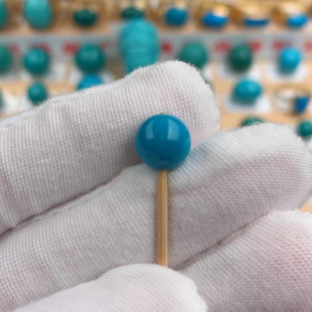 绿松石未镶嵌配饰8.4