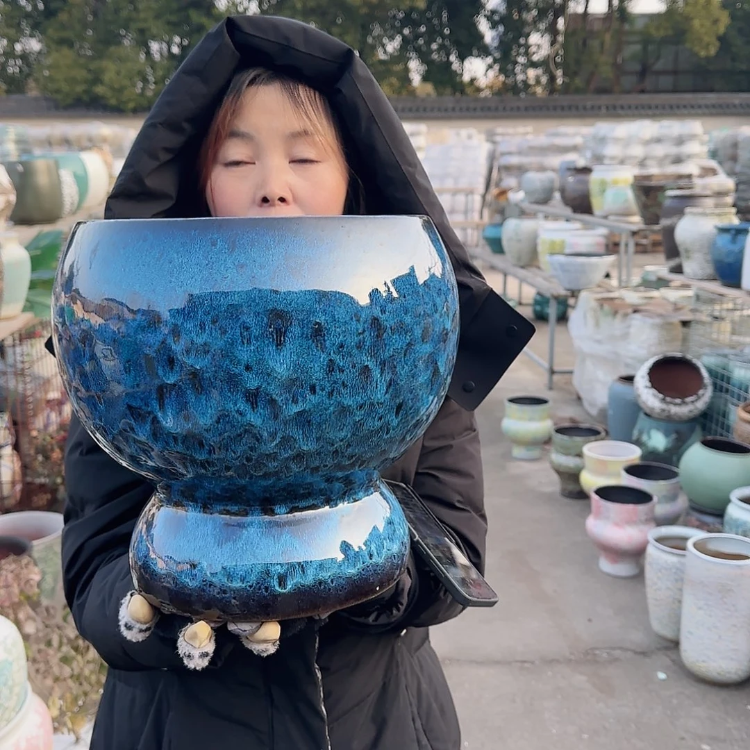 王嫂花盆1225-344高30口26