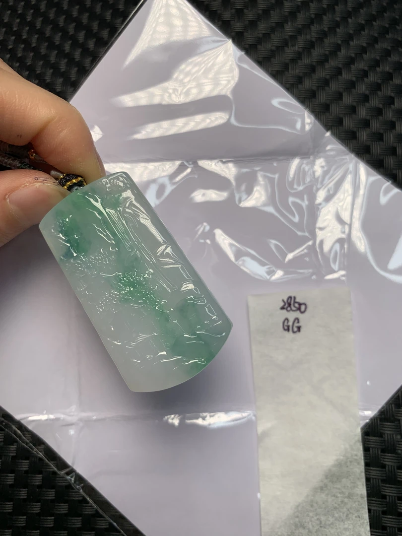 天然缅甸翡翠A货 GG