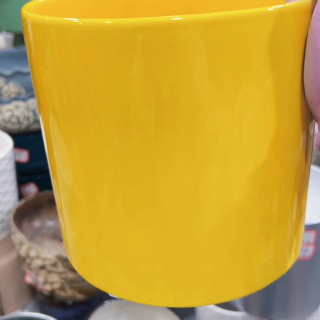 有孔外贸尾单陶瓷花盆凑单10米包邮