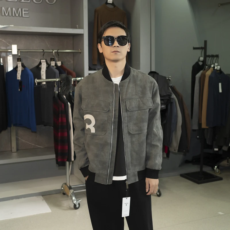 秋冬新款男士休闲时尚夹克(28068)
