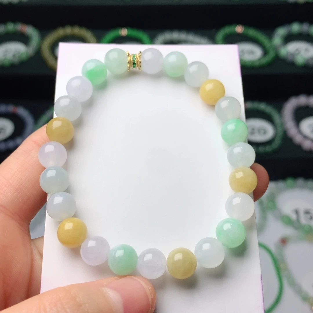 翡翠未镶嵌手链翡翠