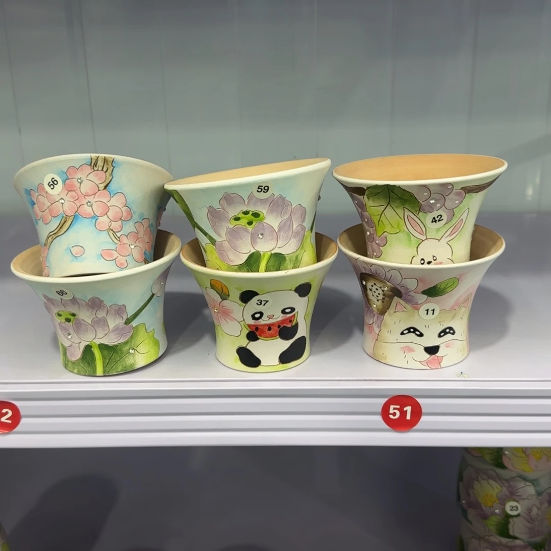 红陶田小姐多肉花盆