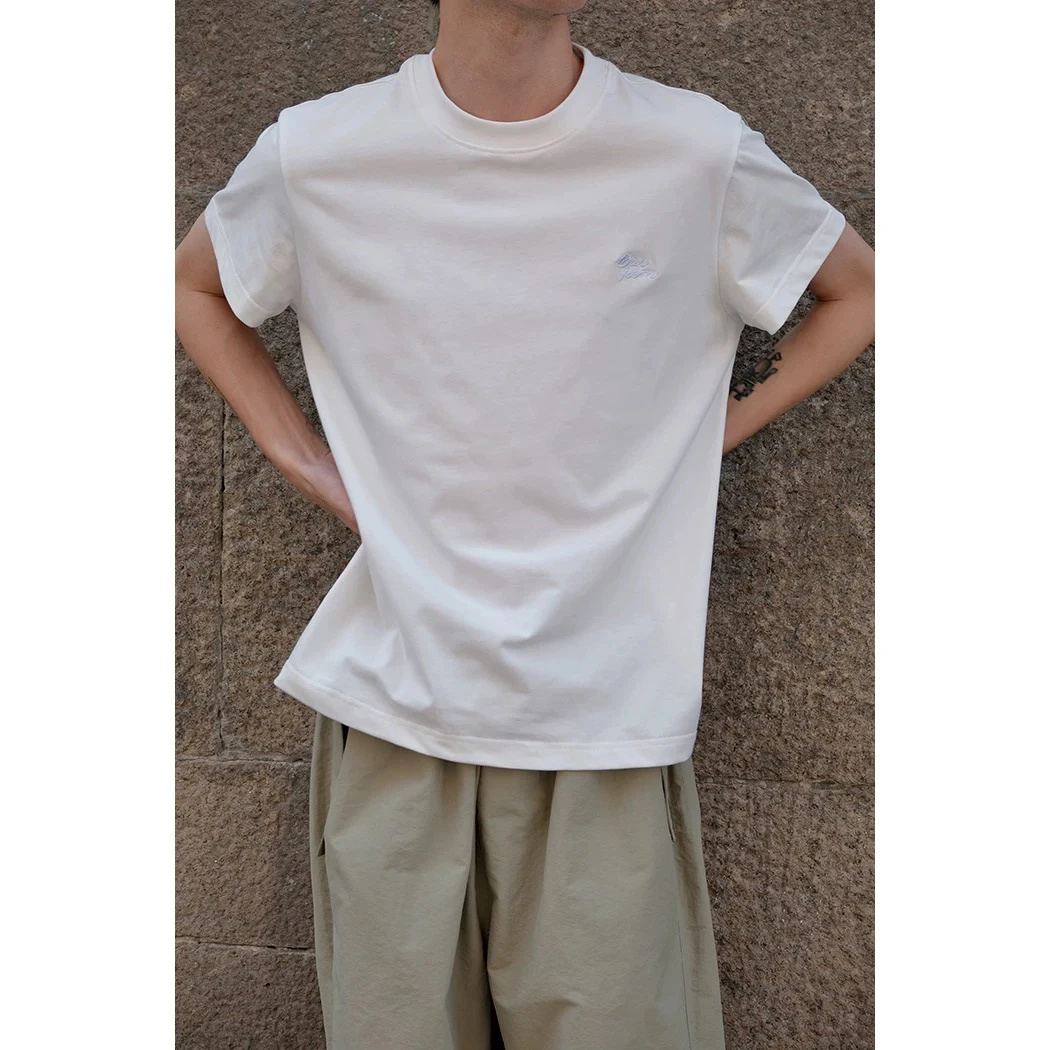 MYSTERY圆领情侣刺绣