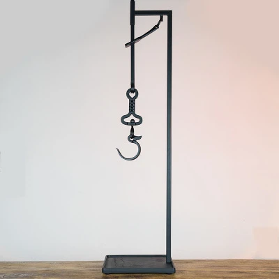 精美围炉煮茶铁自在钩，实用厚实，器物之美！