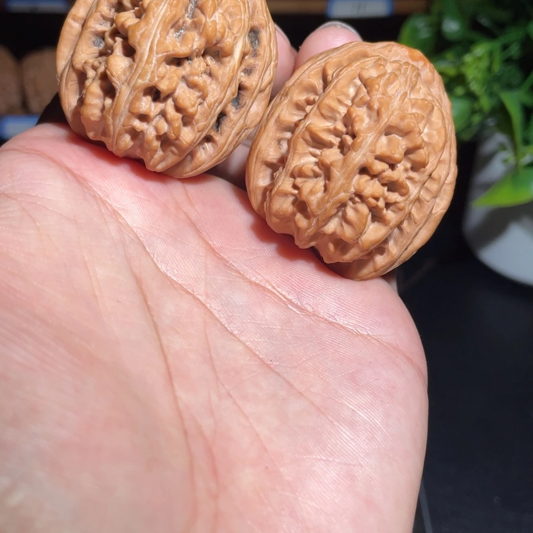 吊坠文玩核桃40三羊谷