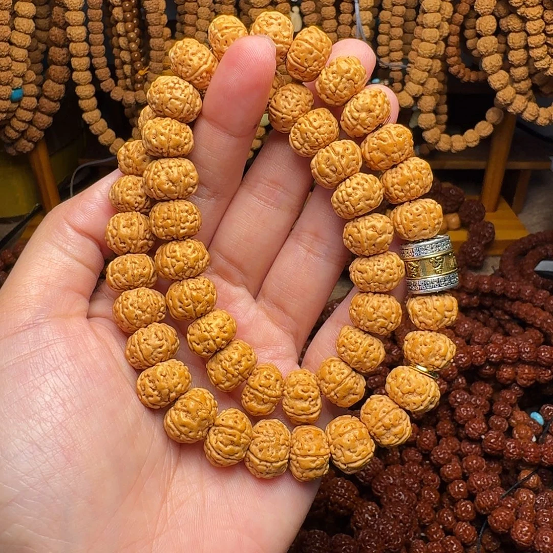 吊坠金刚菩提12mm六瓣双圈