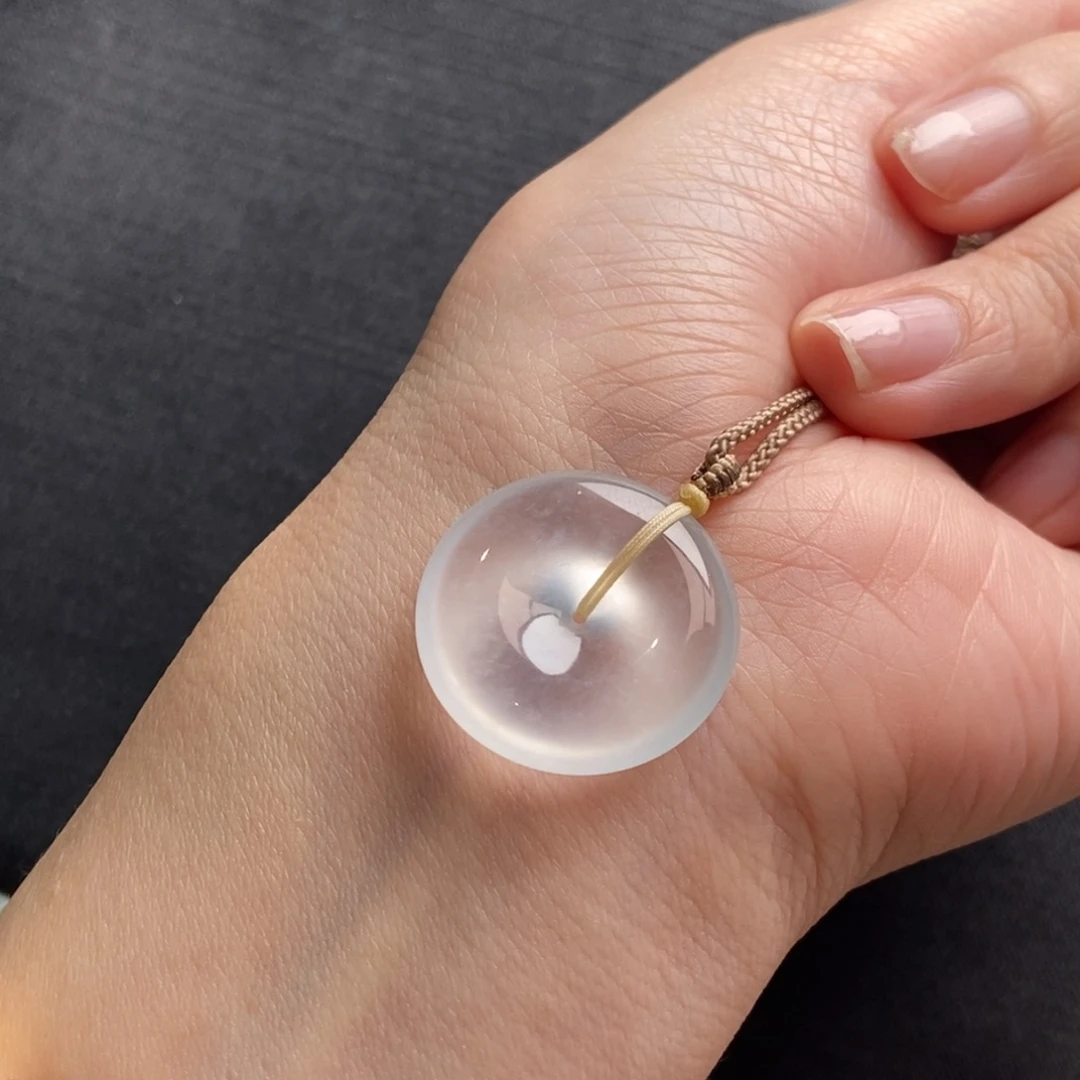 翡翠未镶嵌颈饰22.8-5.7