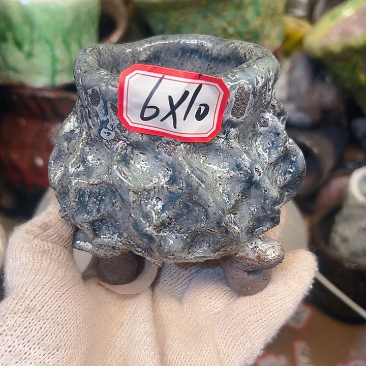 粗陶花盆手工花盆制作