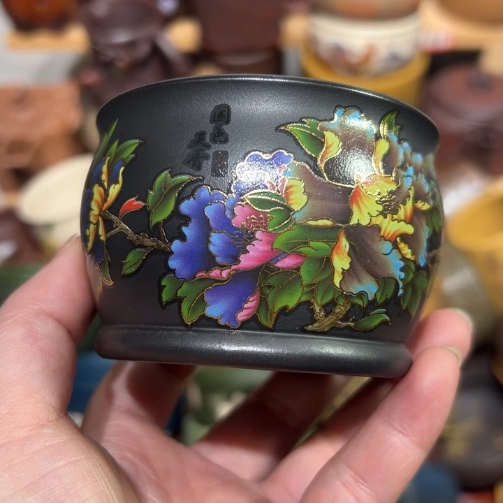 茶杯紫砂宜兴紫砂主人杯