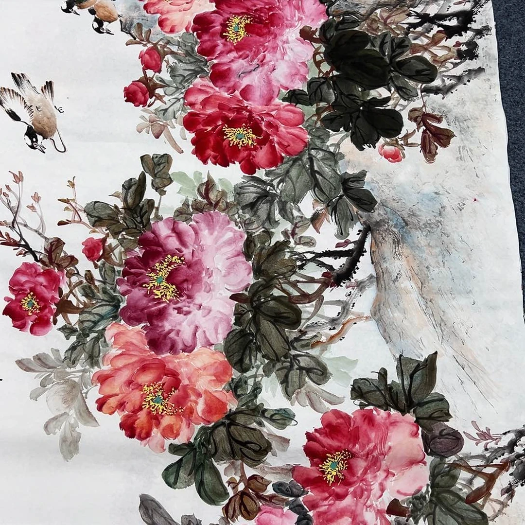 国画纯手绘作品欣赏