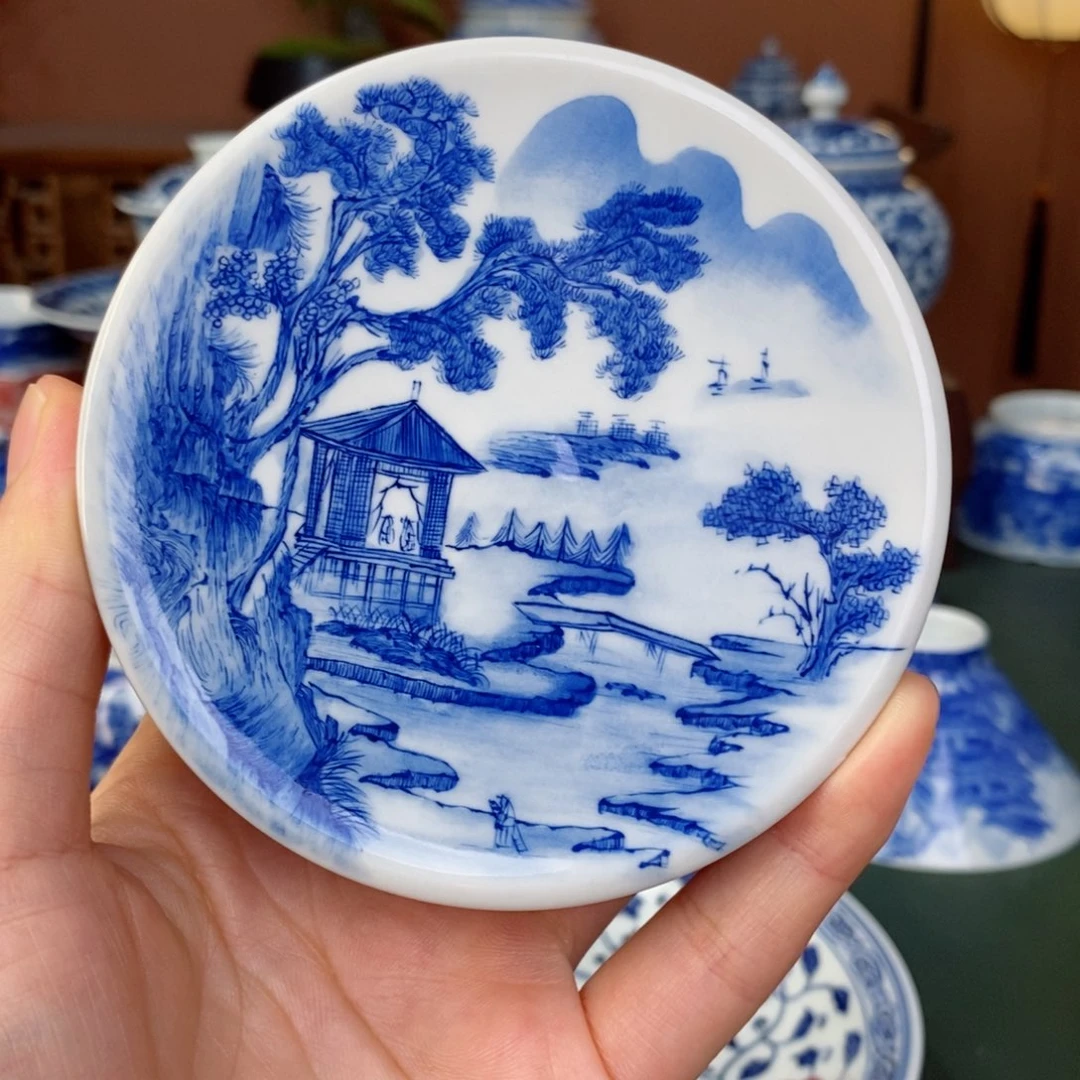 杯掌**猪景德镇陶瓷手工艺品