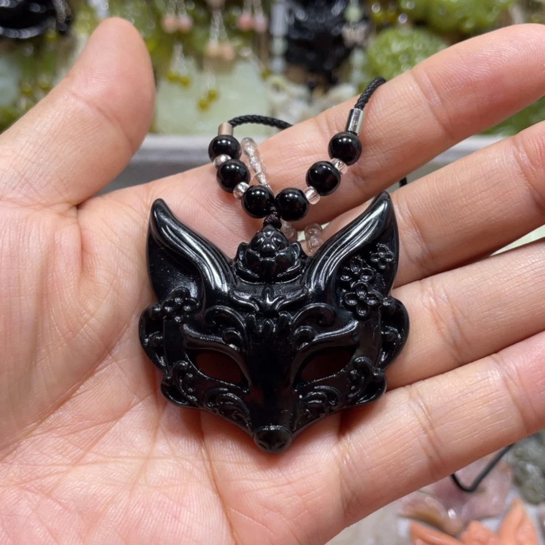 【闪购商品】岫玉颈饰未镶嵌4吊坠