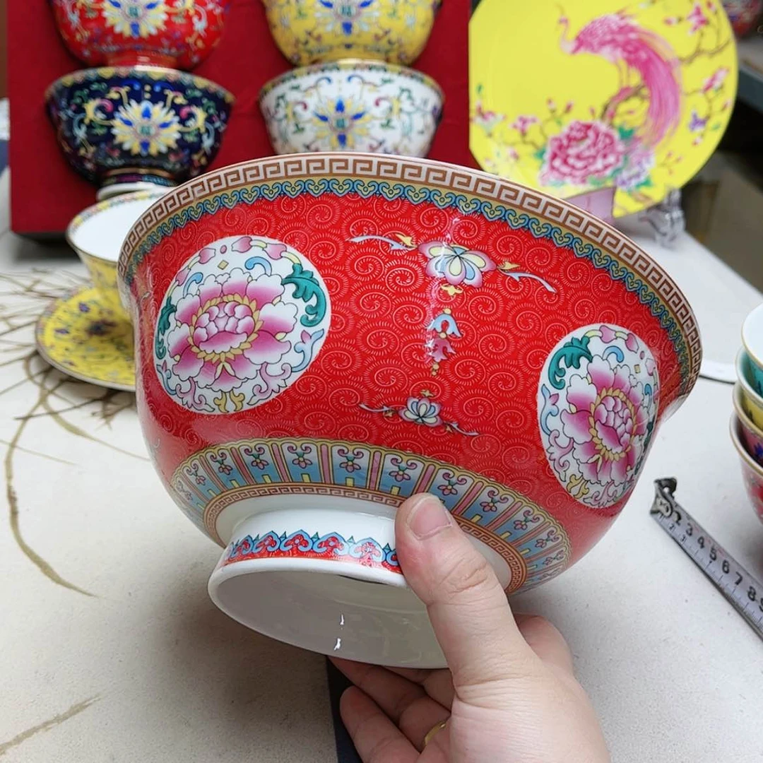 【闪购商品】珐琅8英寸1红。。。。