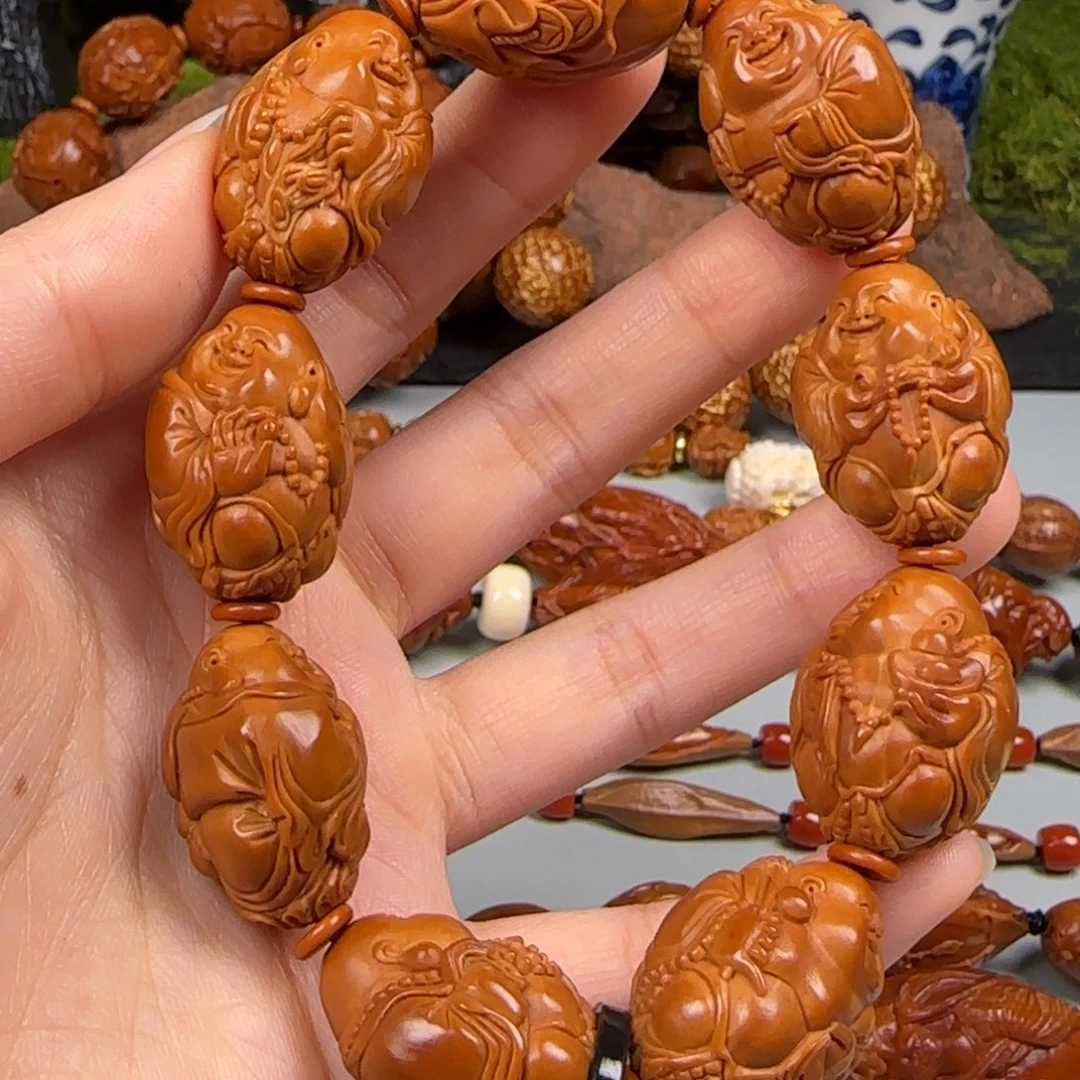 手串/手链橄榄核19弥勒