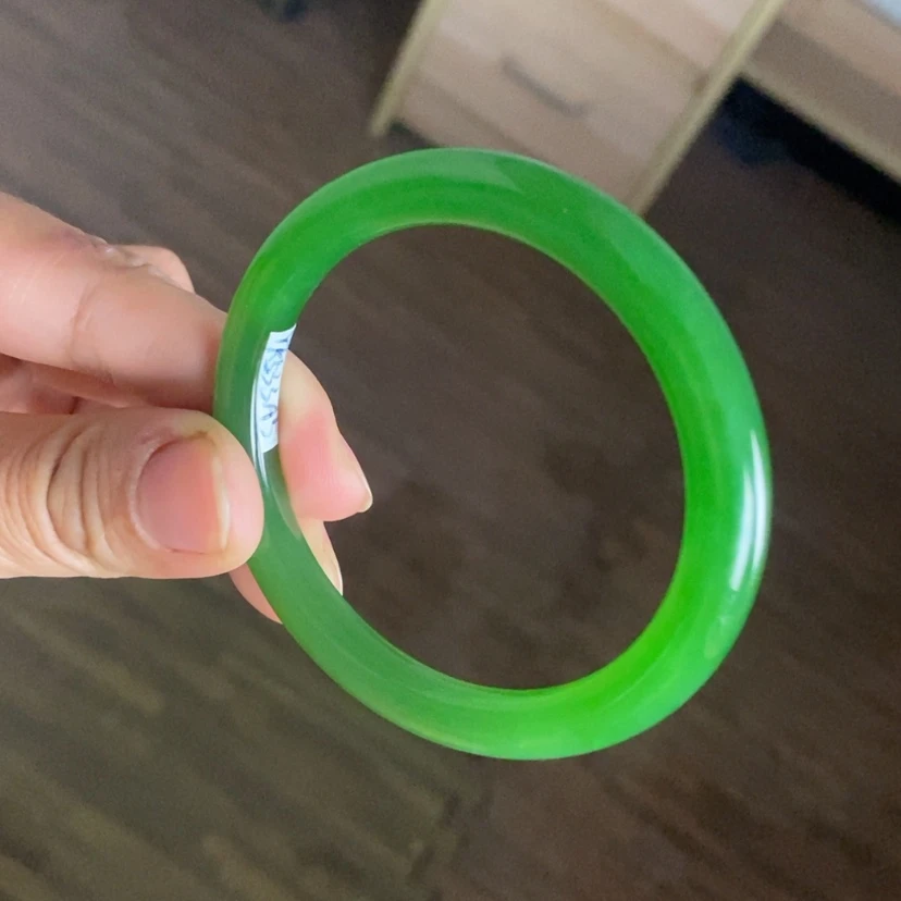 【闪购商品】未镶嵌手镯和田玉（碧玉）