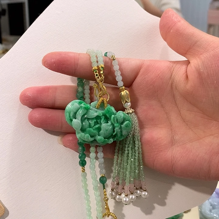 颈饰未镶嵌翡翠翡翠吊坠