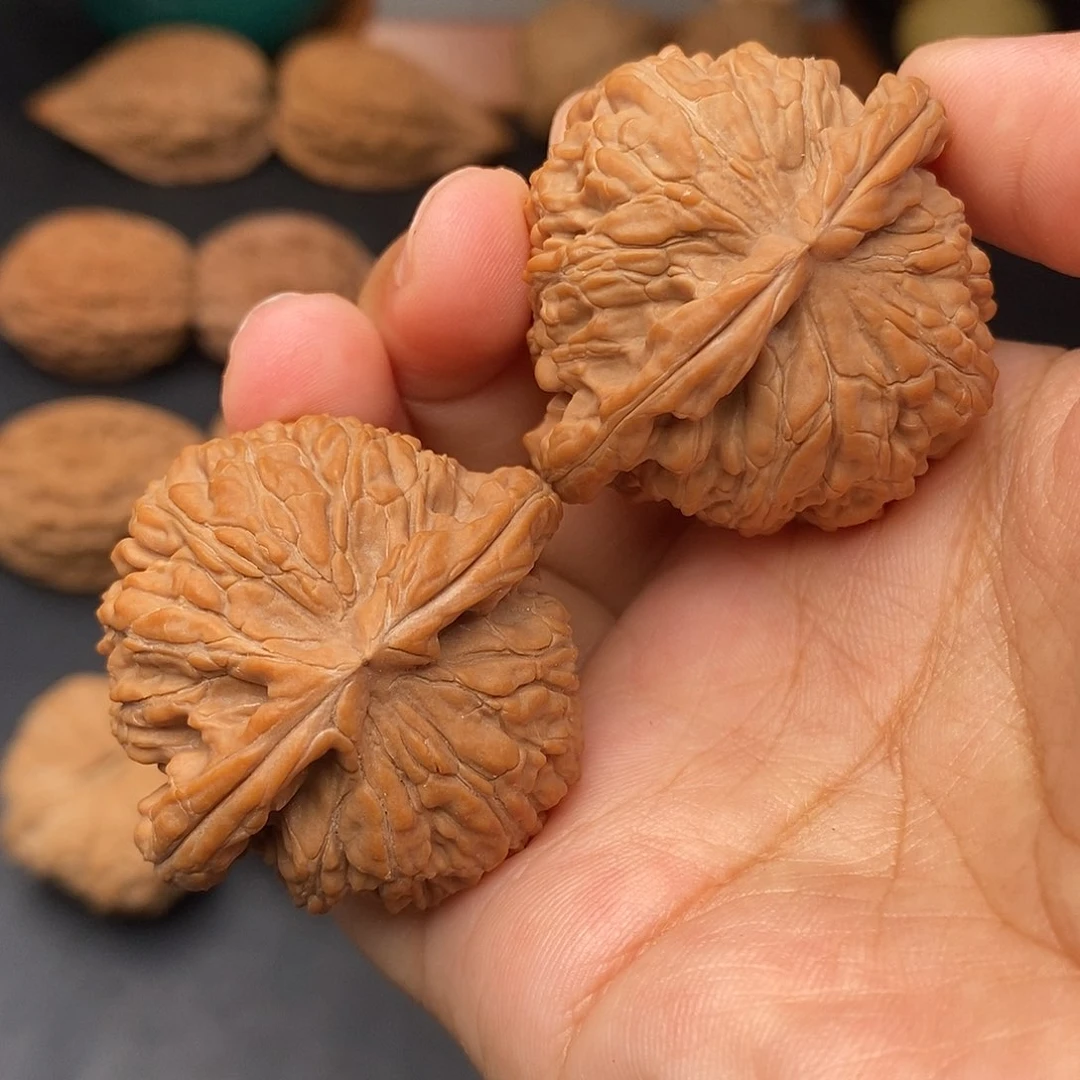 把件文玩核桃球白全品41