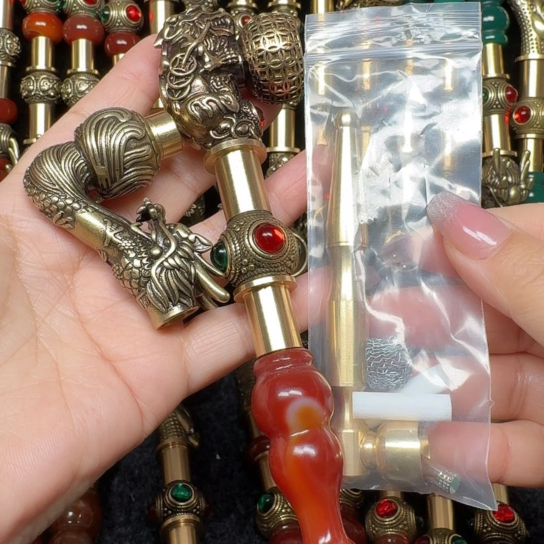 黄铜烟锅加香烟锅