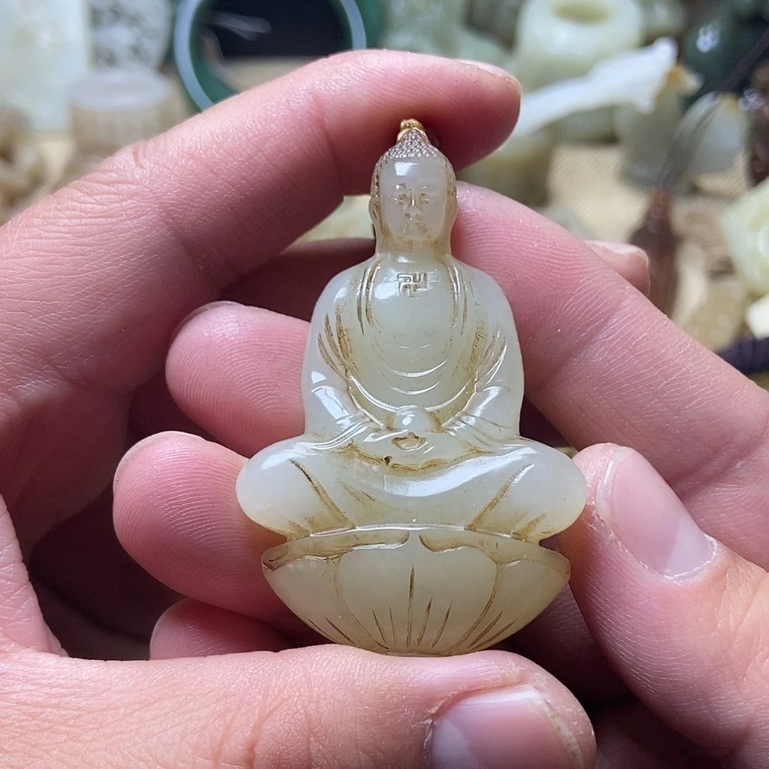 和田玉挂件未镶嵌