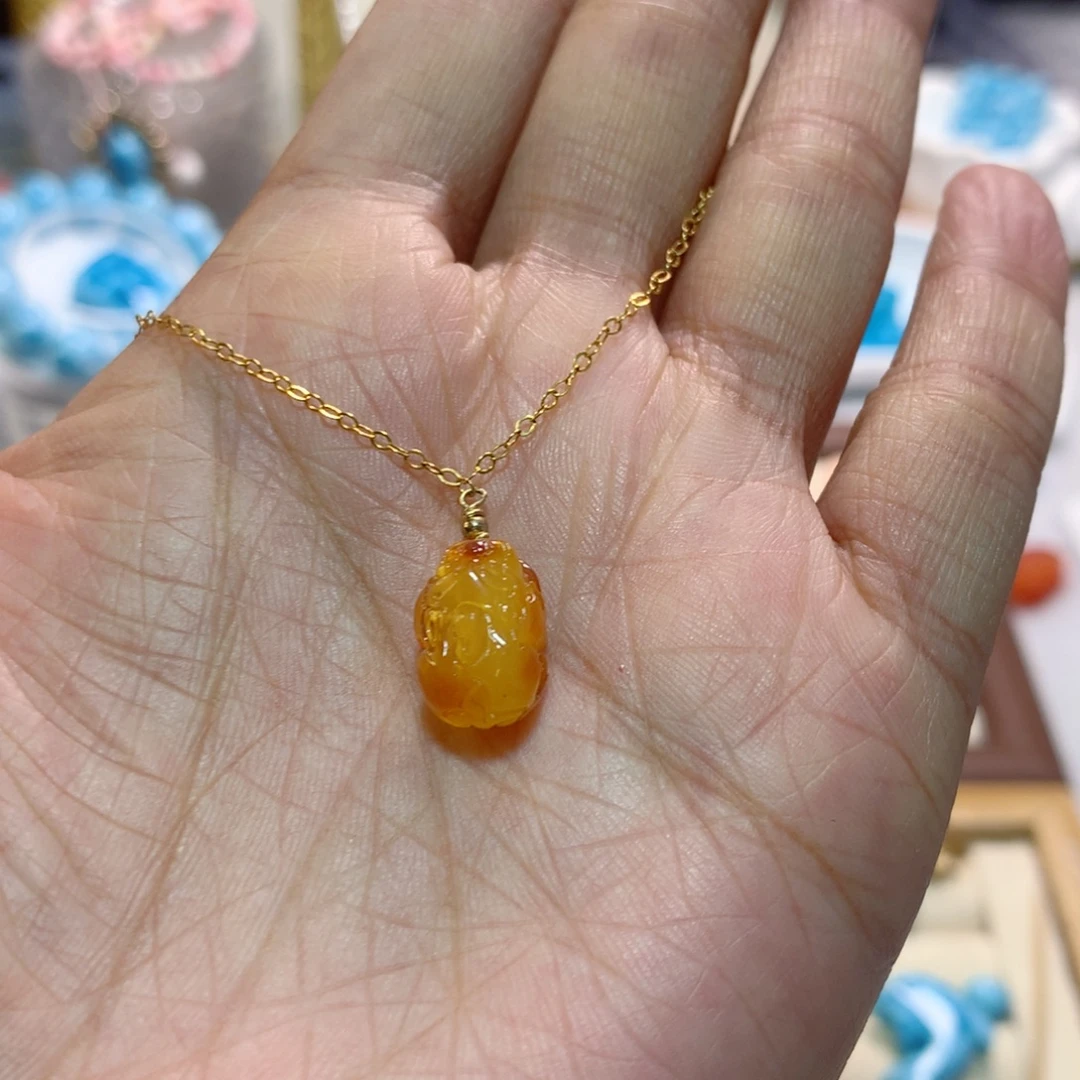 针钠钙石（海纹石）未镶嵌珠宝奇石