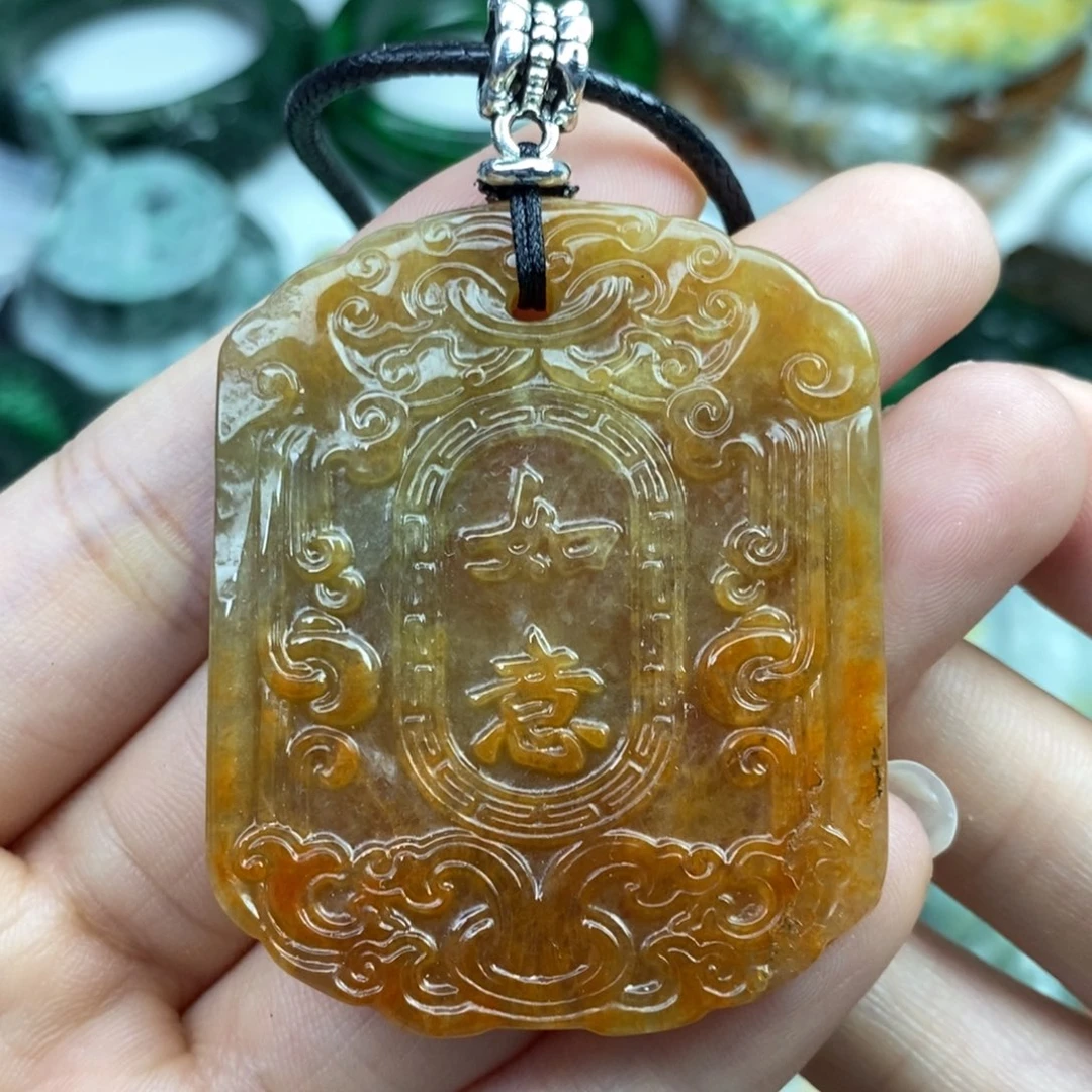 颈饰未镶嵌翡翠向*葵