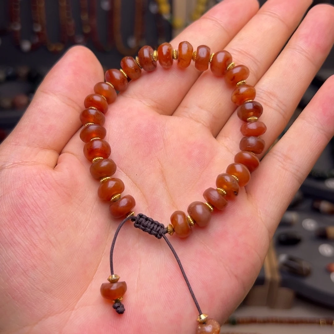 玛瑙/玉髓颈饰合金