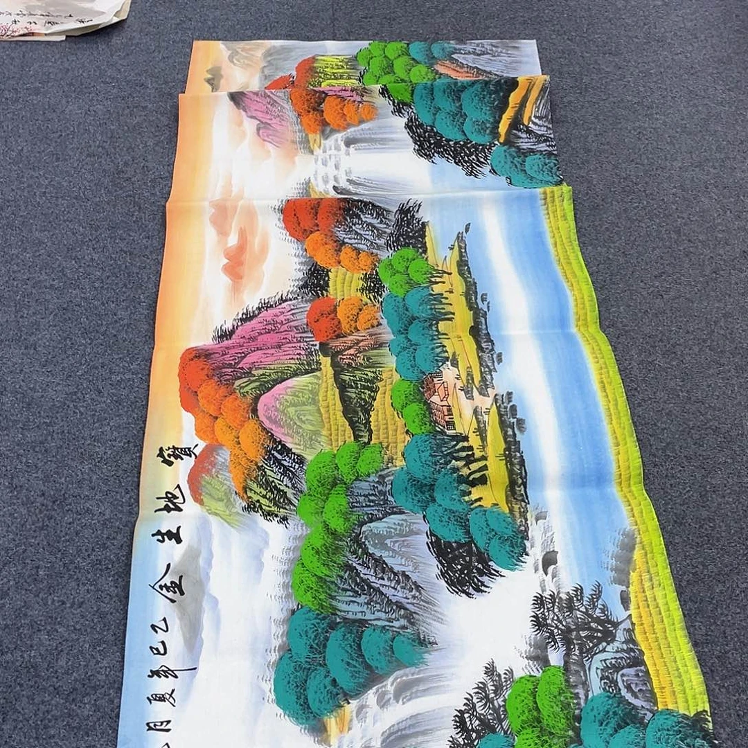 国画作品小姐姐放漏…