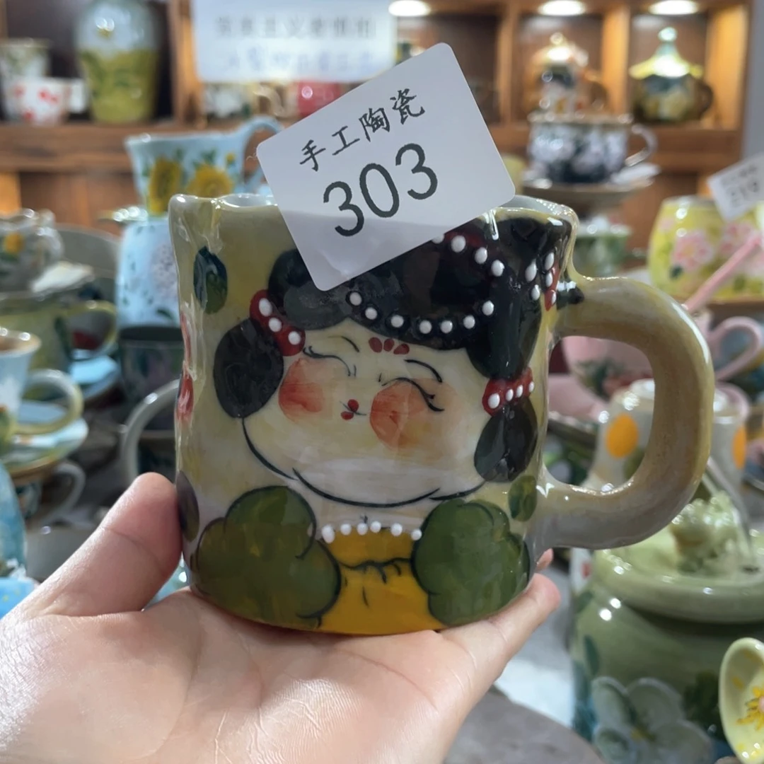 景德镇手工陶瓷杯303