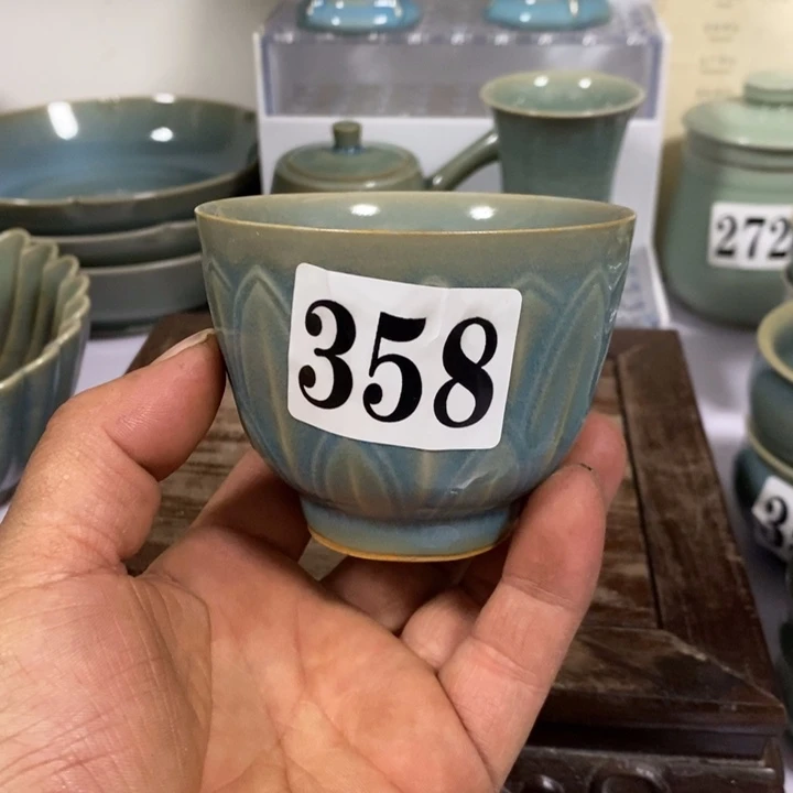 杯子瓷原矿釉原产地汝瓷