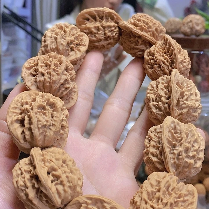 【闪购商品】文玩核桃把件37老款狮子头手持