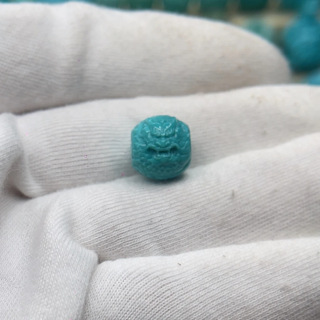 绿松石未镶嵌颈饰卡11.6-10.5