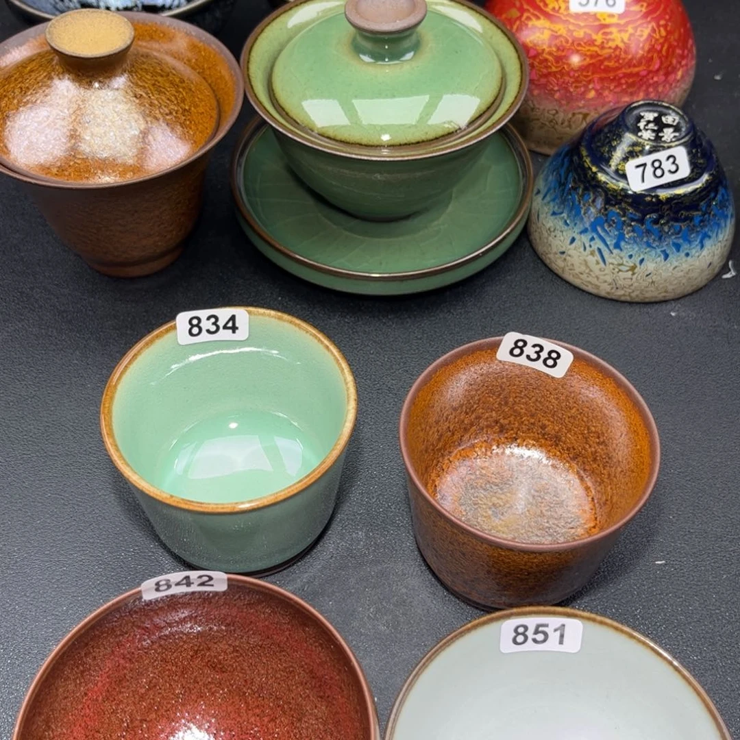 朱***飞茶盏 834 838 842 851 建盏单盏太好看了吧……
