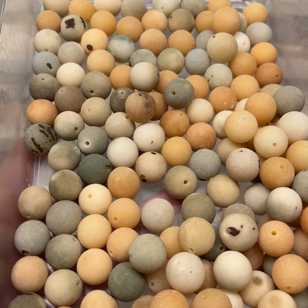 白玉菩提吊坠原籽20颗