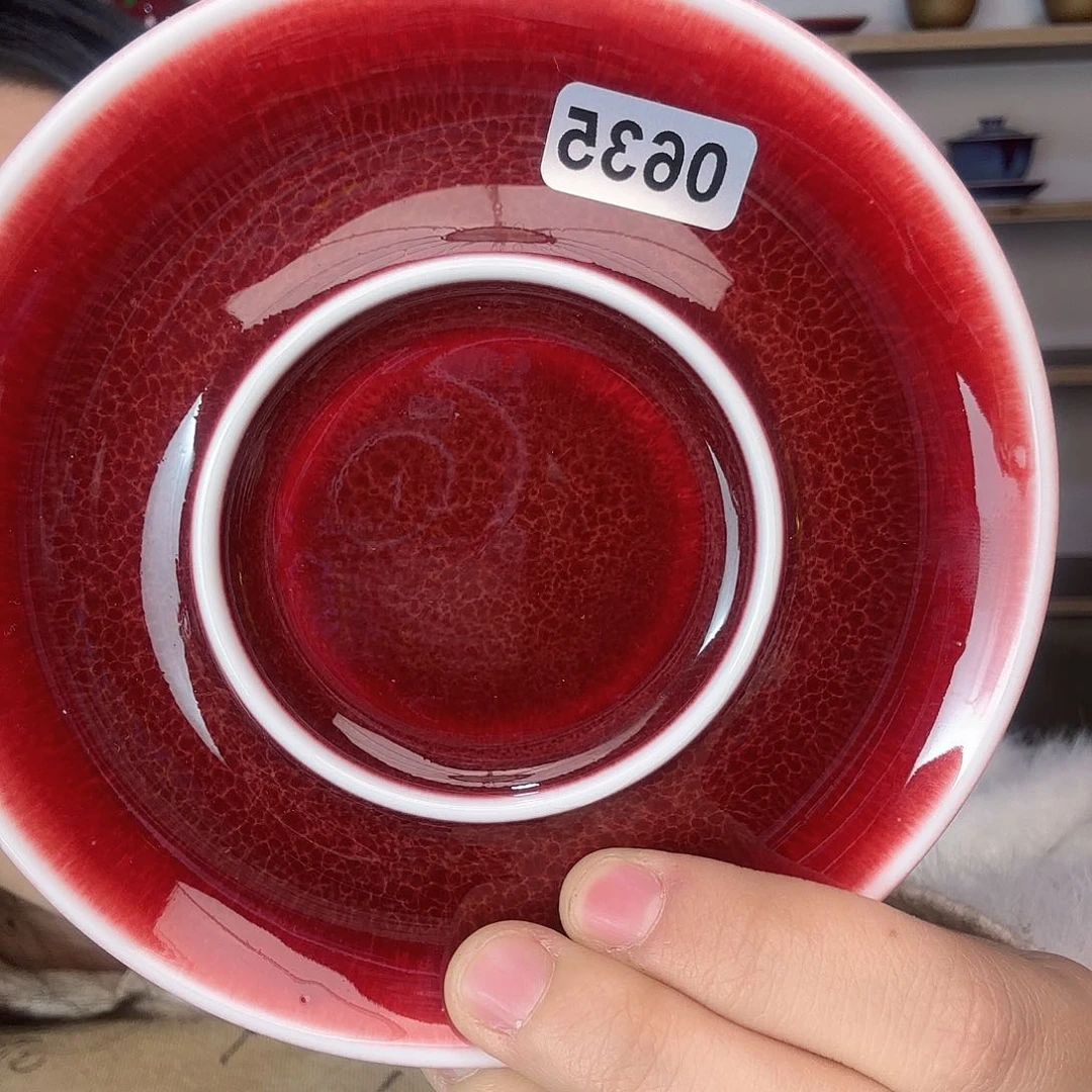 杯景德镇郎红陶瓷