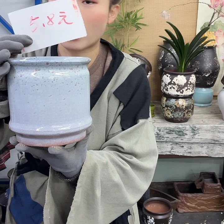 15×15 -粗陶花盆有孔-买买买