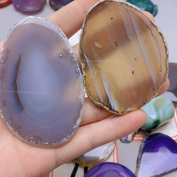 【闪购商品】玛瑙/玉髓未镶嵌珠宝半成品然**物
