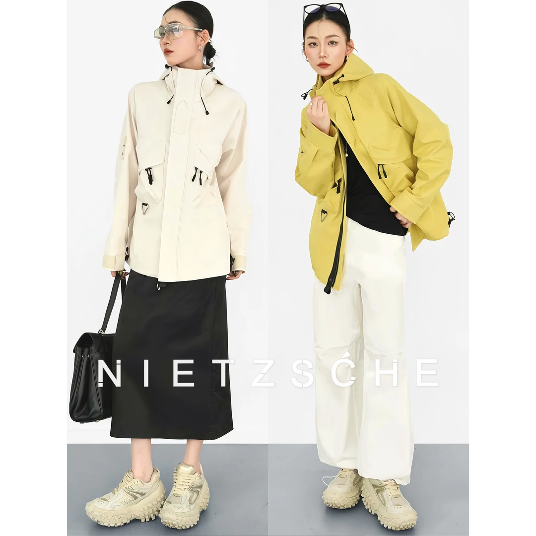 Nietzsche｜城市轻旅者｜压胶工艺 户外冲锋衣登山服外套50199