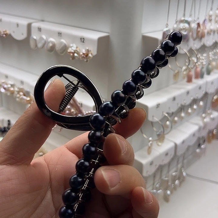 淡水珍珠未镶嵌发夹