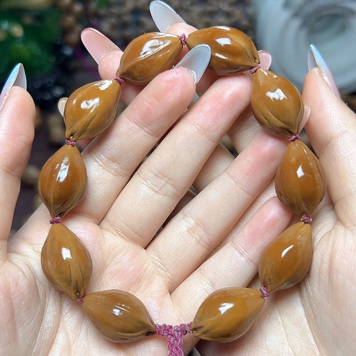 橄榄核手串/手链老*孩铁 三面佛