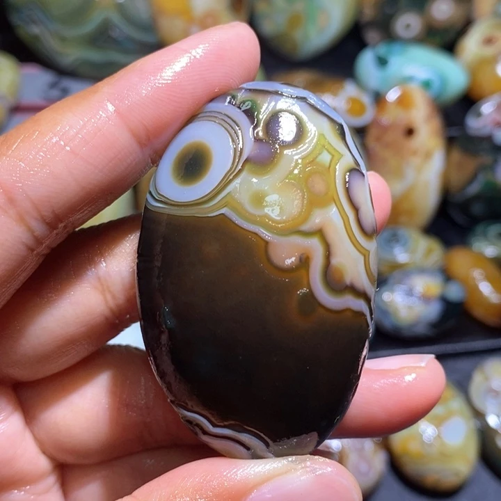 未镶嵌发饰玛瑙/玉髓136