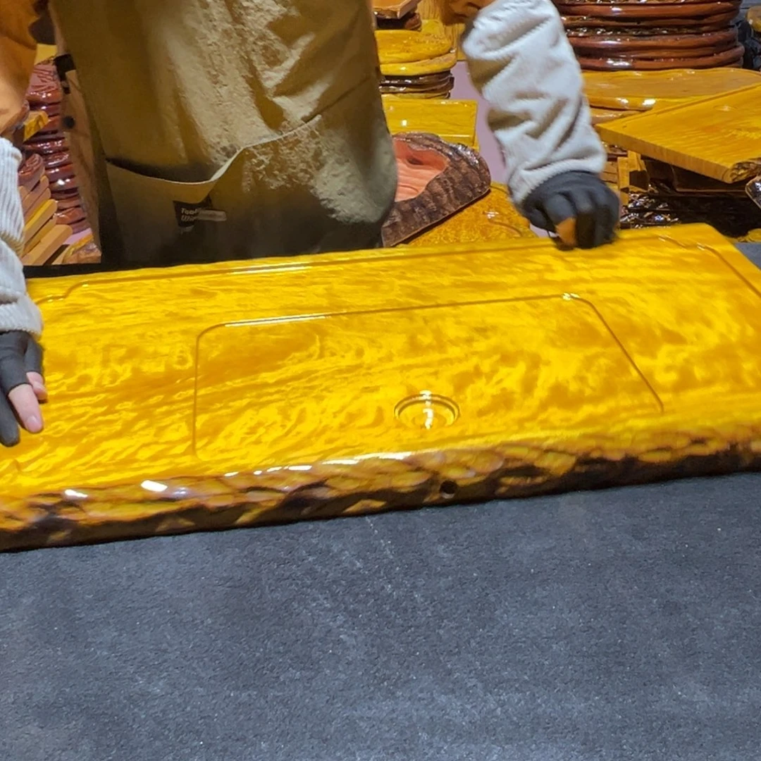 靝***福实木茶盘实木茶具