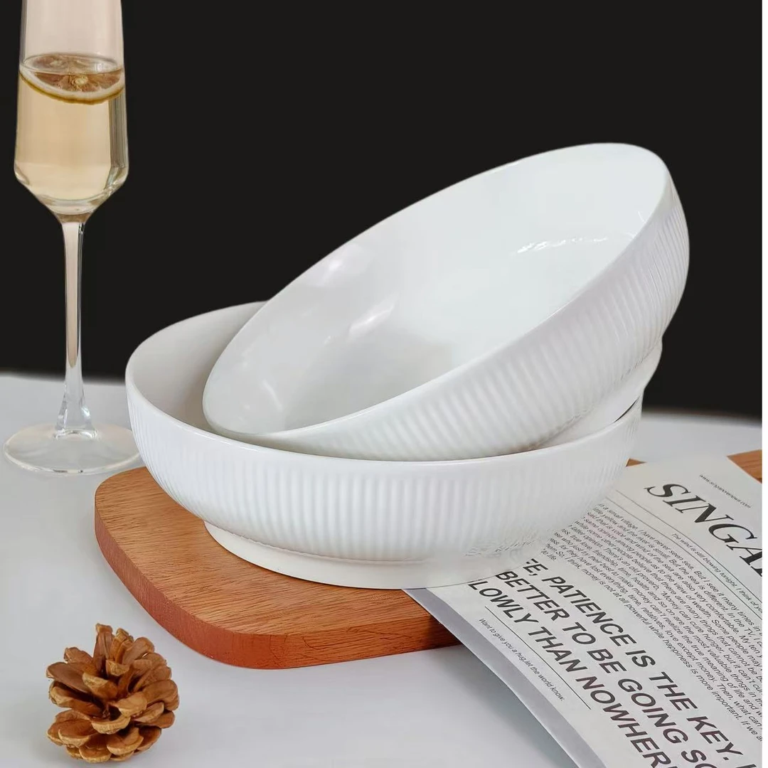20.3CM及以上酸菜鱼碗纯白10英寸1个纯色碗餐具汤碗