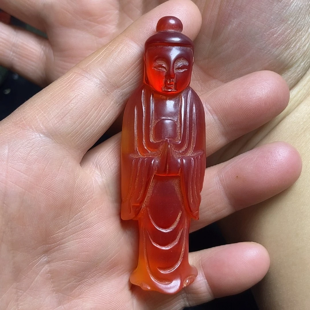 吊坠白玉菩提精品文玩