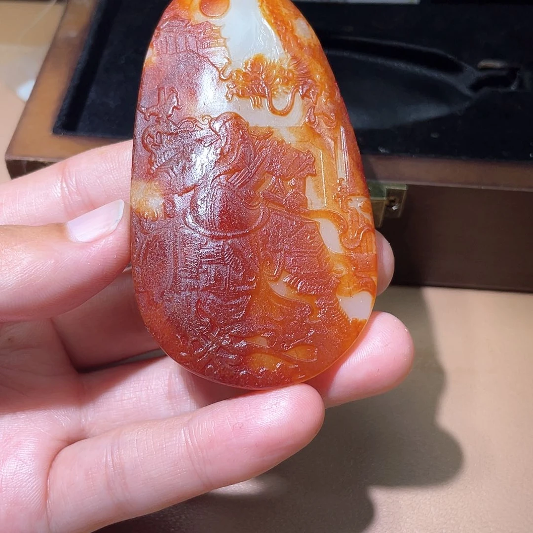 和田玉颈饰未镶嵌A7